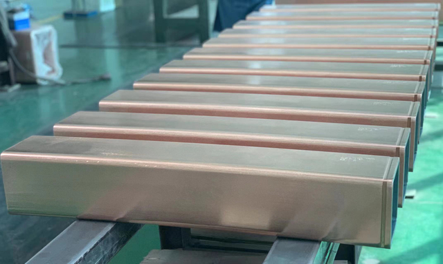 Low Cost Rectangle Copper Mold Tube For CCM