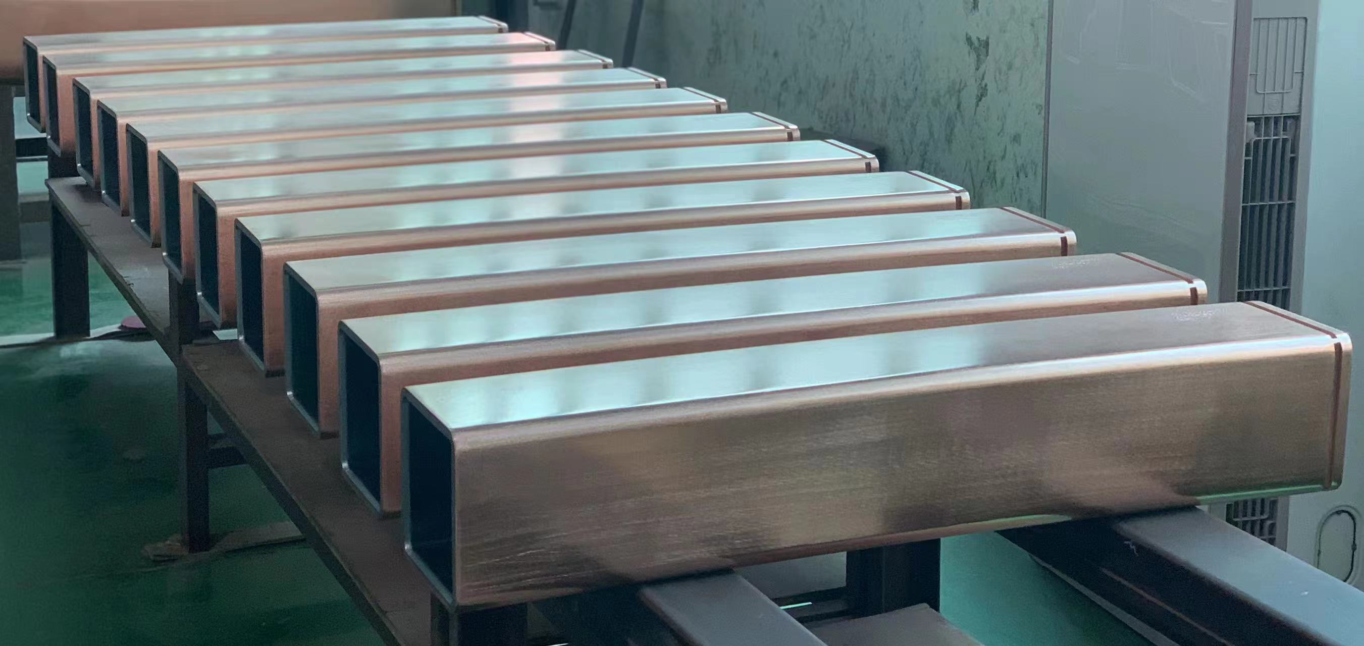 Long Service Life Square Copper Mold Tube For CCM