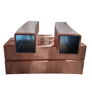 High Casting Speed Square Copper Mold Tube For CCM