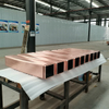 Customized CCM Square Copper Mould Tube Long Serve Life